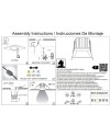 ROMBOK * Empotrable LED CCT Negro 12W IP65